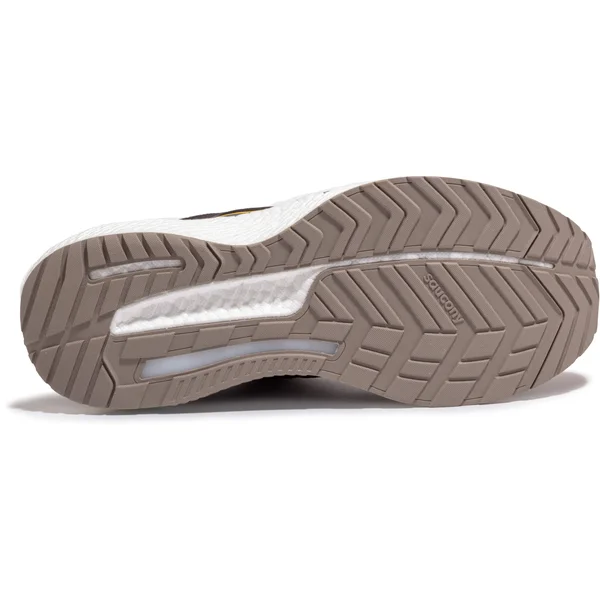 Saucony Men's Hurricane 23 Black, Vizigold, 11, 2E