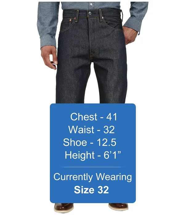 Levi S Men S 501 Original Shrink to Fit Jeans.