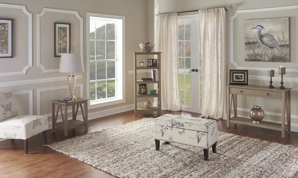 Linon Home Verginia Berber Reversible Flatweave Accent Rug - Dark Natural