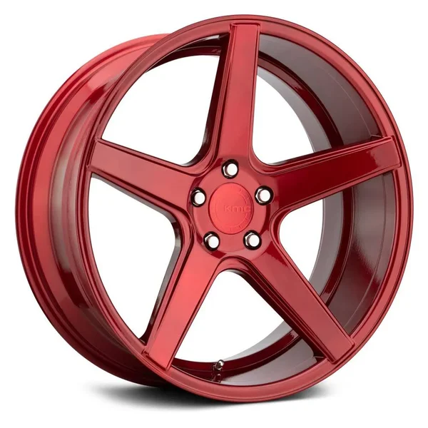 KMC District Km685 Wheel 20x9 5x4.5 (5x114.3) Candy Red 35mm