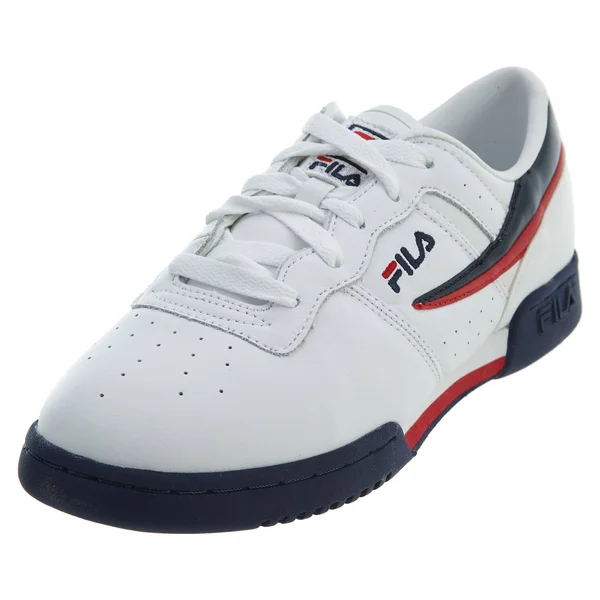 Fila Boys Original Fitness - White/Navy/Red, 7