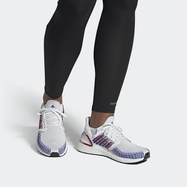 Adidas Men's Ultraboost 20 Running Shoes - White
