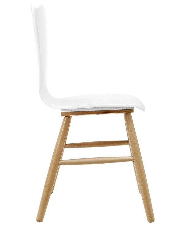 Modway Cascade Black Wood Dining Chair