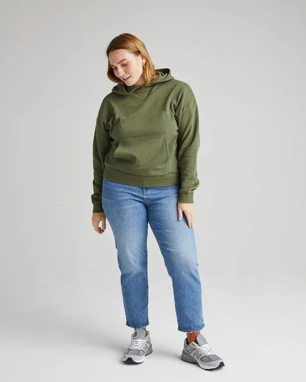 Richer Poorer - Recycled Fleece Hoodie, Blue Mirage Large