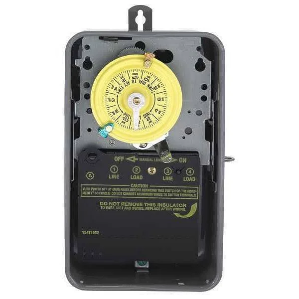 Intermatic Electromechanical Timer - 24-Hour, T104R
