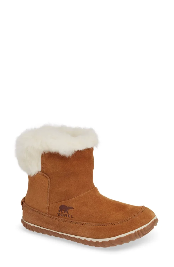 Sorel Out &n About Bootie 9 Women's Elk