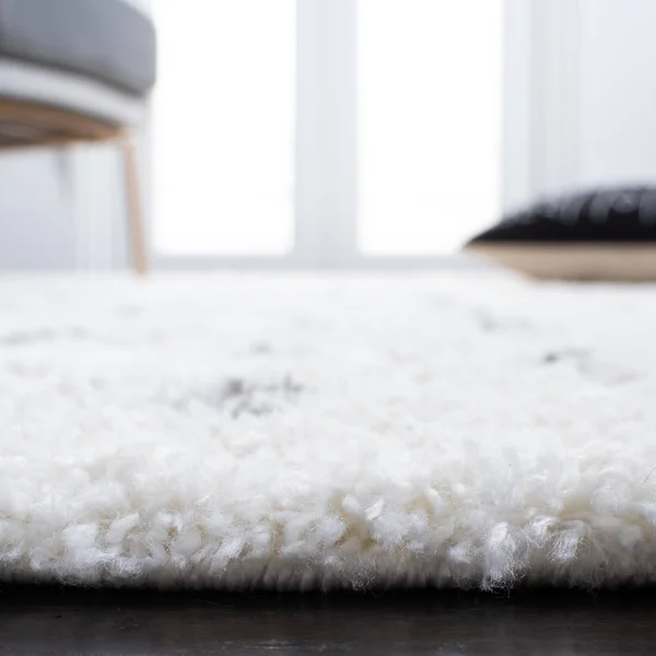 Safavieh Berber Shag Rug Collection BER166A - Beige, Grey - 9' x 12'