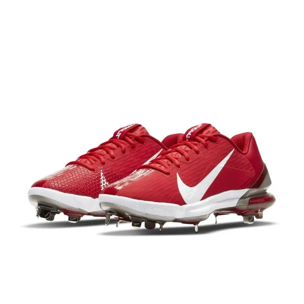 Nike Men's Force Zoom Trout 7 Pro Metal Baseball Cleats, Red
