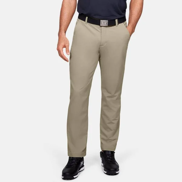 Under Armour Men's Match Play Straight Leg Athletic Pants - Brown, 32/30