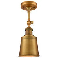 Innovations Lighting Addison 1 Light Sconce 203 Bb M9 Bb LED (Brass)