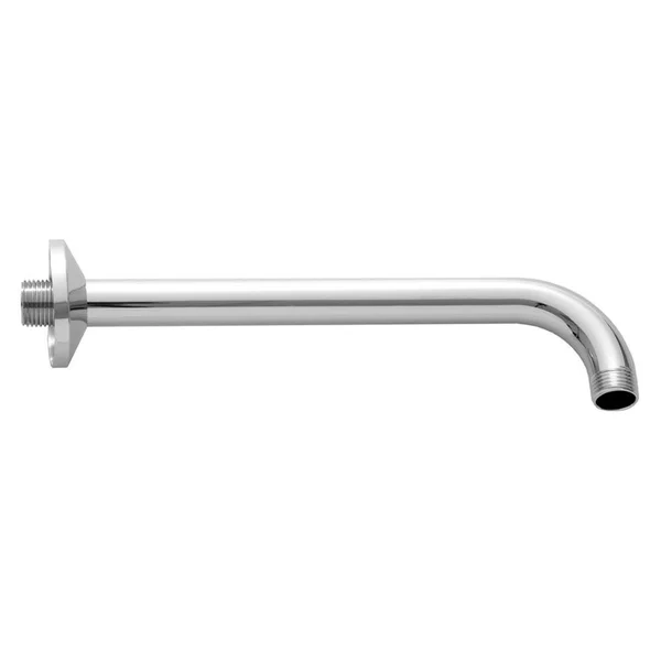 Jaclo 8044-PB All Brass 90 Degree 12x22 Shower Arm - Polished Brass
