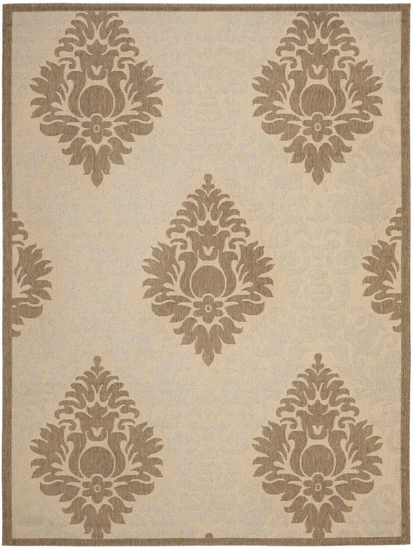 Safavieh Courtyard Area Rug CY2714 Natural - Brown, 8& x 11&