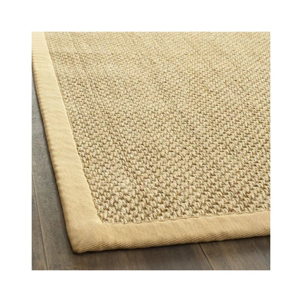 Safavieh NF443A Natural Fiber Maize, Wheat Area Rug - 10' x 14'