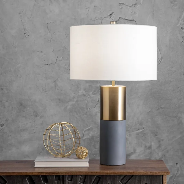 nuLOOM Home MLT14AA Warwick Table Lamp, 24x22 Height, Brass