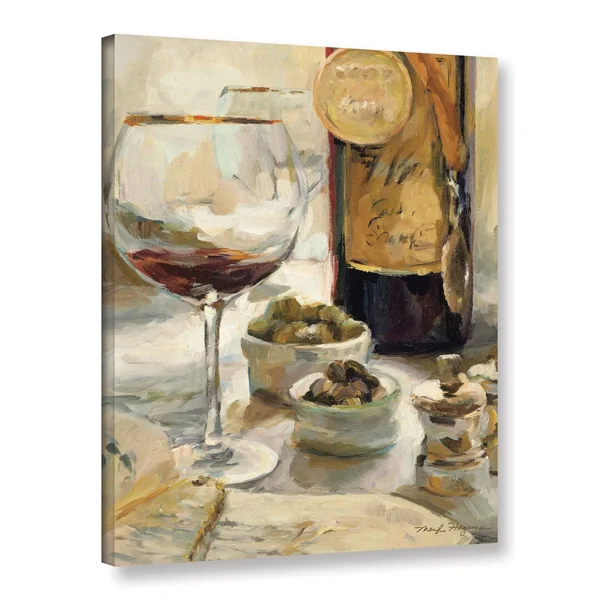 ArtWall Marilyn Hageman&s Award Winning Wine 1, Gallery Wrapped Canvas - 18 x 24