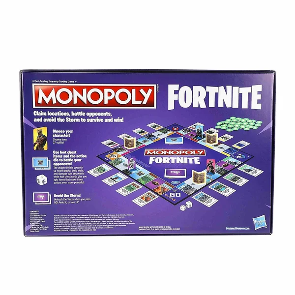 Monopoly Fortnite Edition Board Game 2019