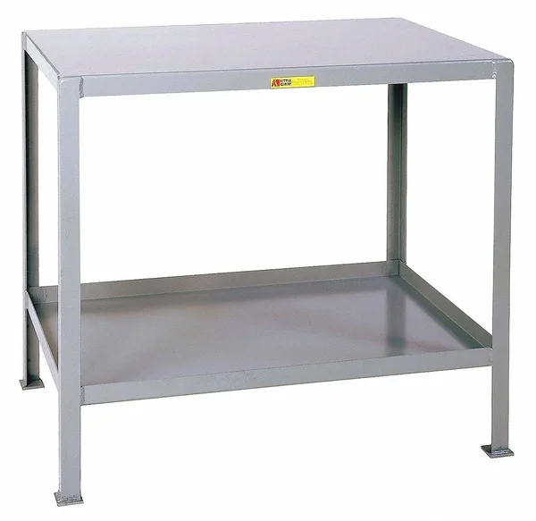 Little Giant MT2460-2 Fixed Work Table - Steel, 60 inch W, 24 inch D G1845229, Gray