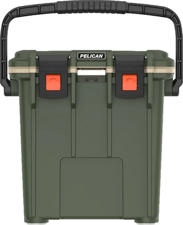 Pelican 20qt Elite Cooler - Tan - Orange