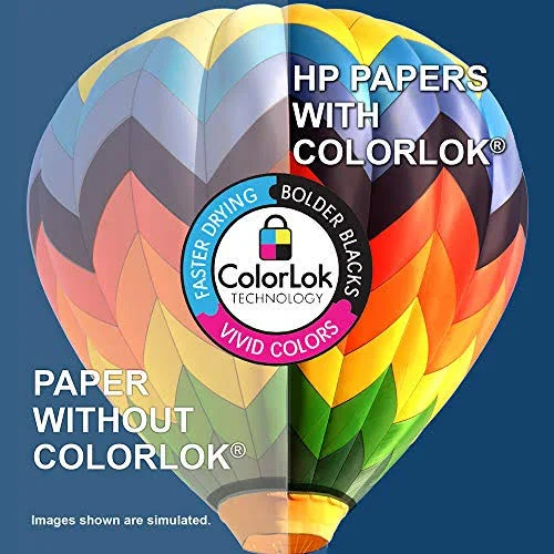 HP Printer Paper Premium 32lb - 8.5x11, 100 Bright, 6 Ream Case, 3000 Sheets
