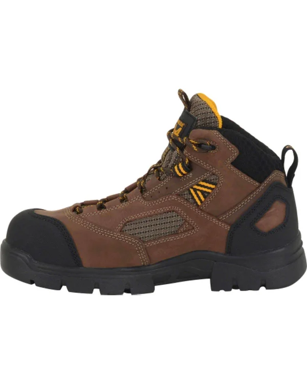 Men's Carolina Ca4552 Waterproof Composite Toe Hiker, Size: 9, Brown