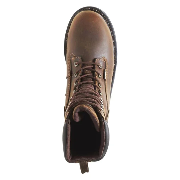 Wolverine 8x22 Brek Durashocks Steel Toe Waterproof Boots - Men's Brown