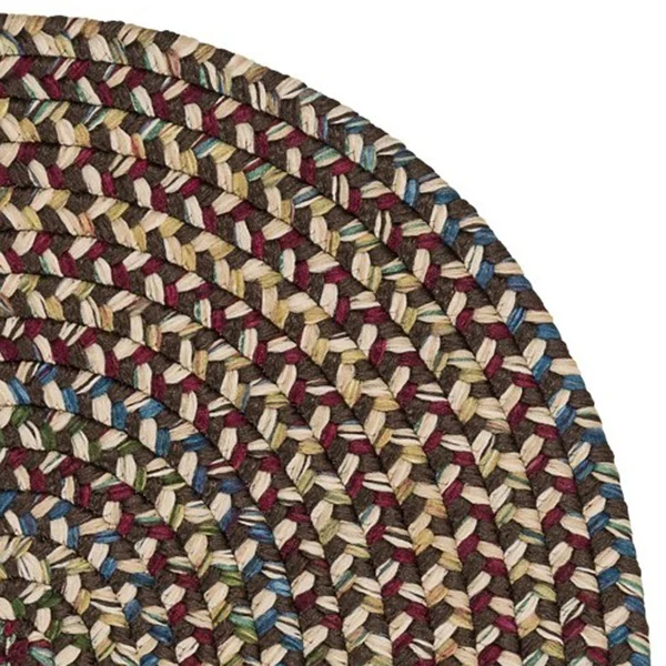 Colonial Mills WY44A018X030 18 x 30 in. Worley Slice Area Rug Brown