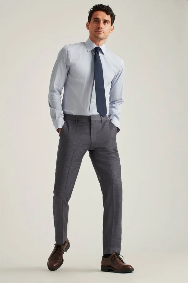 Bonobos Jetsetter Stretch Wool Suit Pant - Gray - Pants