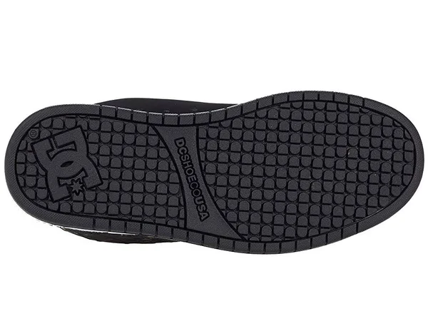 DC Court Graffik Sq Men's Skate Shoes Black/Print : 6.5 D - Medium