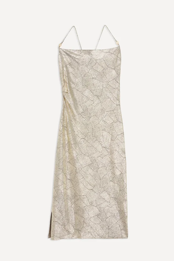 Bash, Riviera Dress, S, Gold