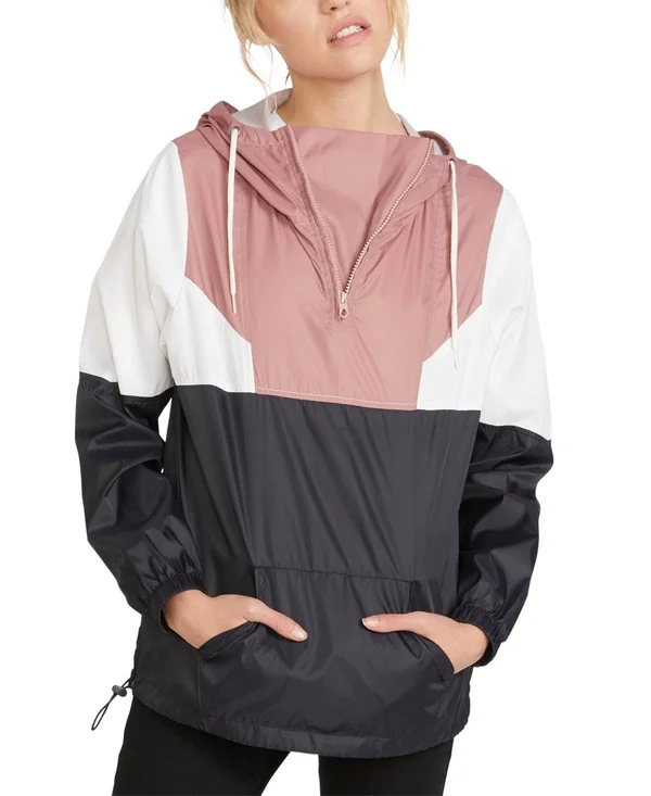 Volcom Wind Stoned Jacket Women's- Black Combo