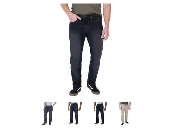 Vertx Defiance Jeans - Mens - Ultra Black, 30/30, F1 VTX1230 UBK 30 30