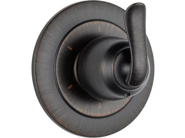 Delta 1-Handle 6-Function Shower Diverter Valve Trim Kit Venetian Bronze Metal