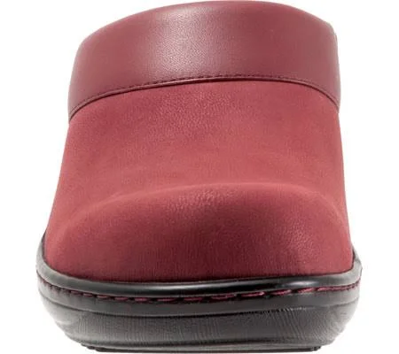 Softwalk Women's Murietta Red Nubuck 7 Narrow (AA)