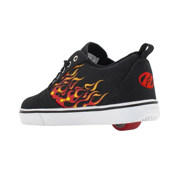 Heelys Pro 20 Prints – Black/Red/Flames - Black 4 Youth Boys