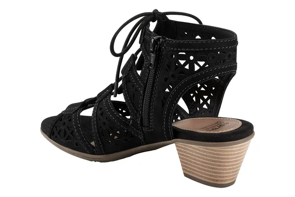 Women's Earth Origins Carey Sandal - Black - Size 6