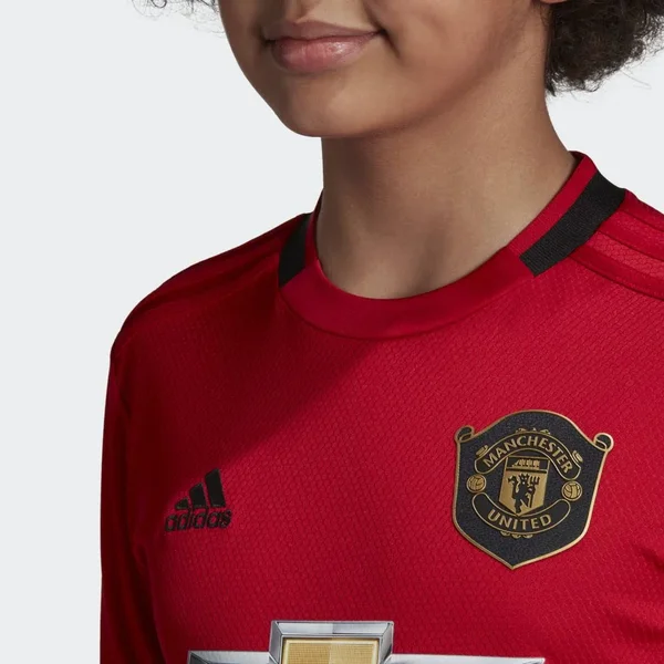 Adidas Youth Soccer Manchester United Home Jersey (YXS) Red