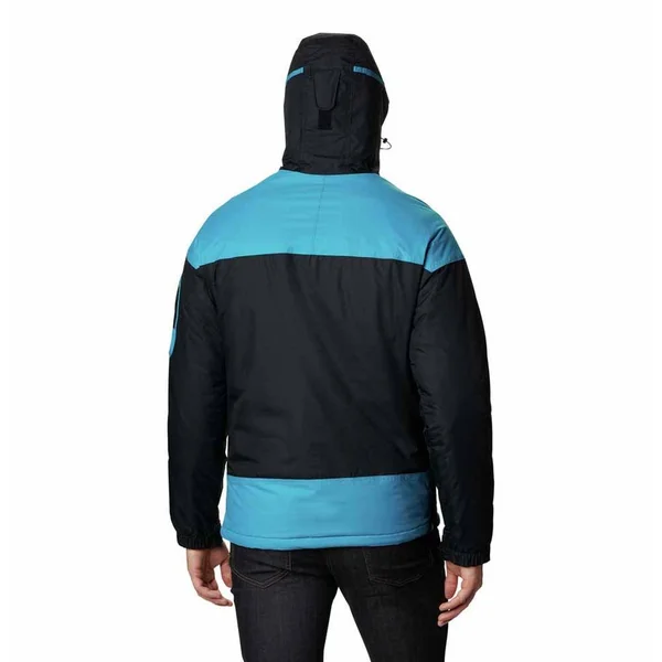 Columbia Challenger Pullover - Men's Black/Fjord Blue, XL