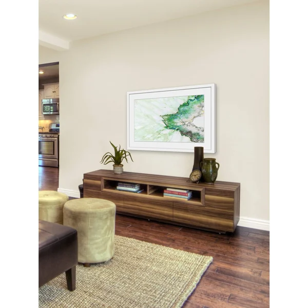 Marmont Hill - Green Outline Framed Painting Print - Green