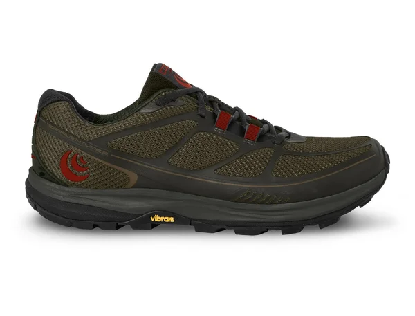 Topo Athletic Terraventure 2 Trail Running Shoe - Men's Olive/Red, 15