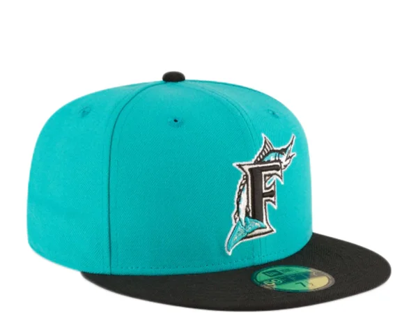 New Era 59FIFTY MLB Florida Marlins 1997 World Series Fitted Hat 7 1/4