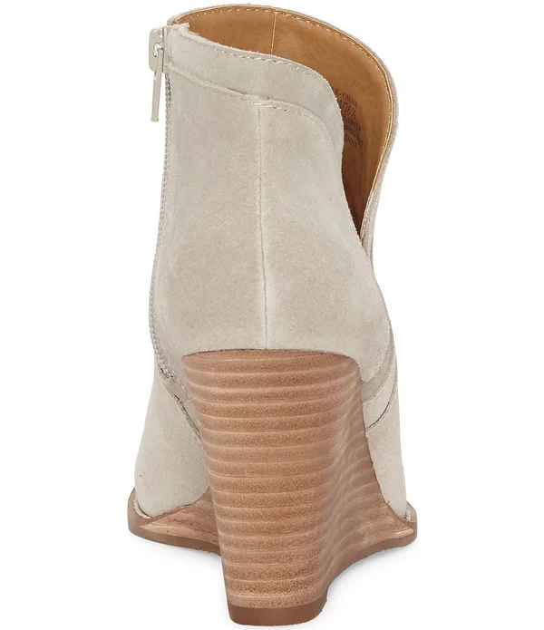 Women's Lucky Brand Yimina Wedge Bootie, Size 6.5 M - Green