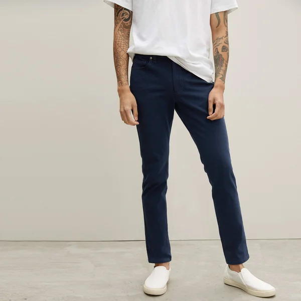 Men's Performance 5-Pocket Pant, Uniform by Everlane in Navy, Size 28x32