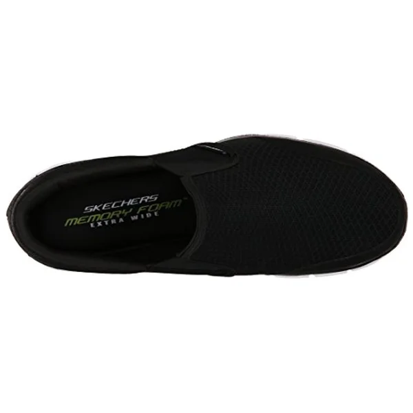 Skechers Sport Men's Equalizer Persistent Slip-On Sneaker - Black/White