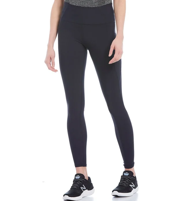 Kinesis High Rise Moisture Wicking Ankle Leggings, Womens, XS, Navy