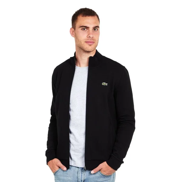Lacoste Sport Zip Up Sweatshirt Black