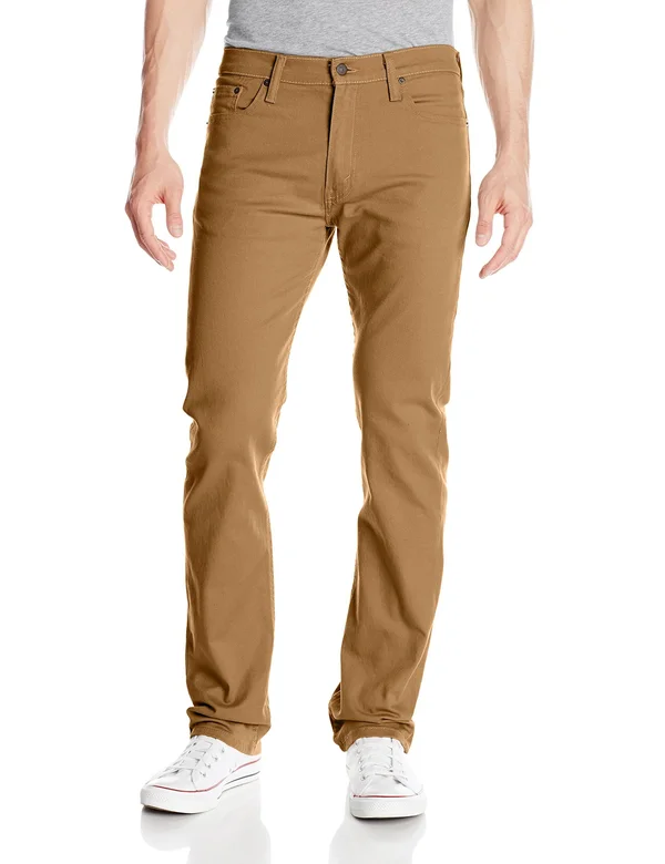 Levi&s Men's 513 Slim Straight Fit Jeans - Brown