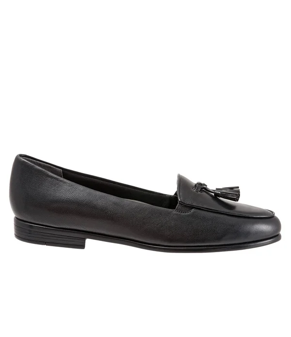 Trotters Leana - Women's Loafer - Black, Size: 11.5