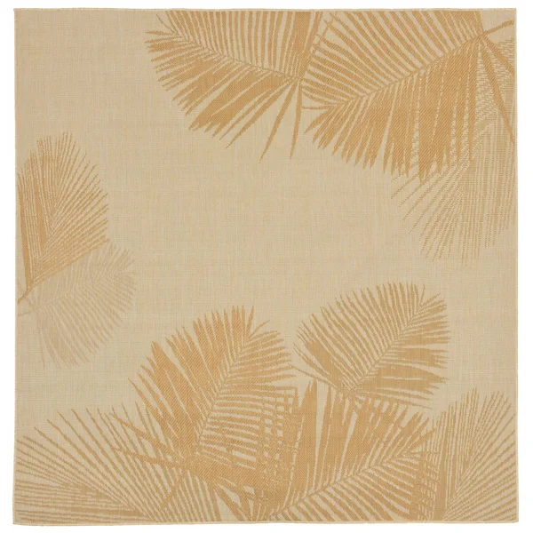 Liora Manne Terrace Palm 39x22 x 59x22 Rug - Turquoise