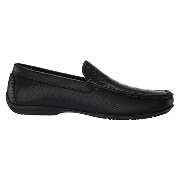 Men's Stacy Adams Cirrus Moc Toe Slip On - Size: 10.5, Black