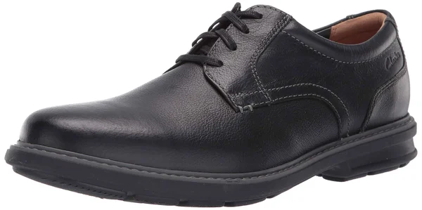 Clarks Men's Rendell Plain Oxford - Size: 7, Black